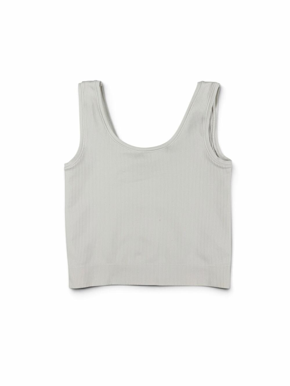 Athleta Girl Rise Above Ribbed Crop Tank White 12